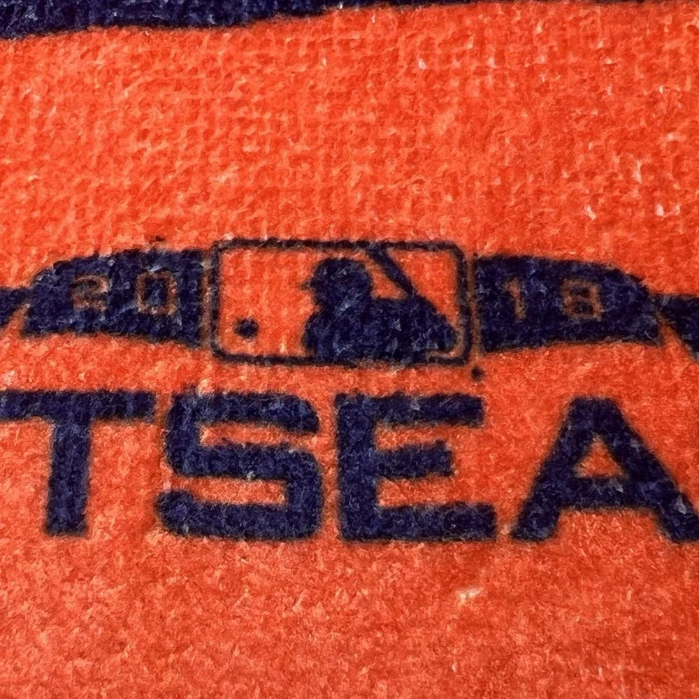 NWT Houston‎ Astros Battle Rag Towel Orange MLB SGA 2018 Post Season